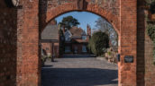 Healing Manor Arch Entrance Grimsby