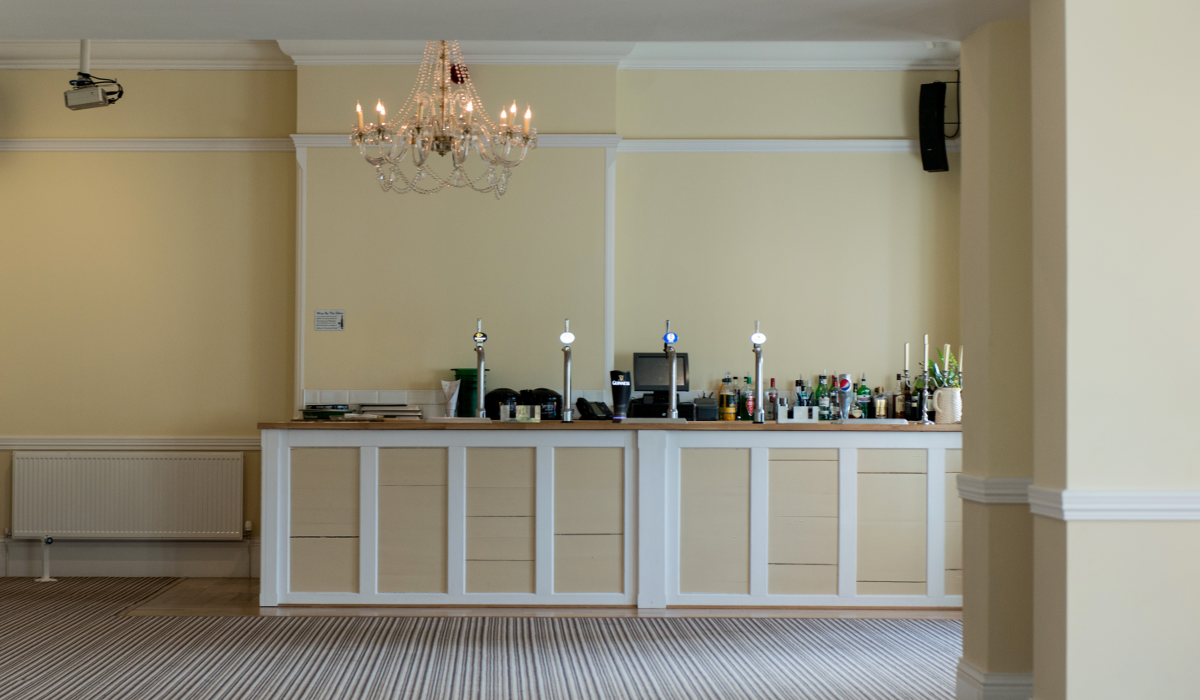 The Cadogan Suite at Healing Manor Hotel private bar