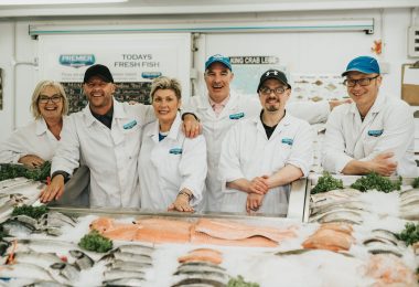 Grimsby Fish Merchant Premier Seafood at Healing Manor Hotel