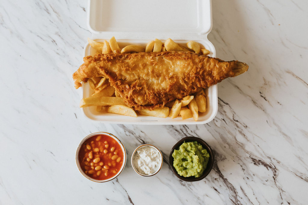 The Lincolnshire Kitchen at Home Grimsby Healing Manor Take Away Fish and Chips