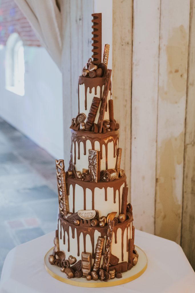 Healing Manor Wedding Cake