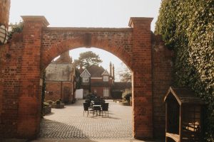 archway at healing manor hotel