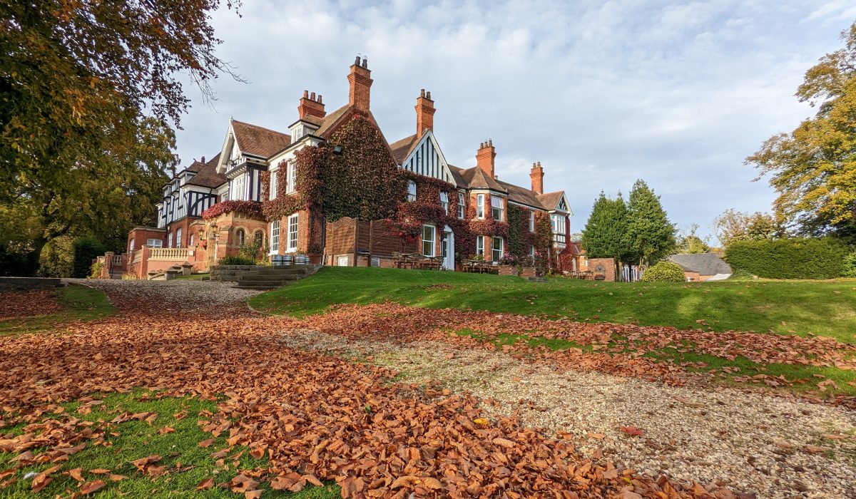 Healing Manor Hotel in the Autumn
