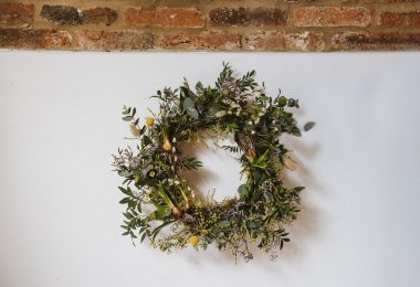 Spring wreath workshop with Seaholly Floral Design