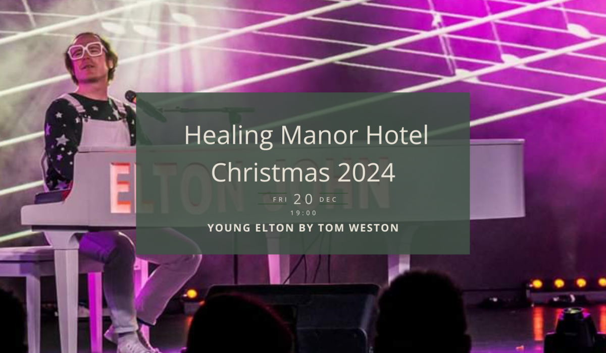 Healing Manor Christmas Party Night Tom Weston as Young Elton