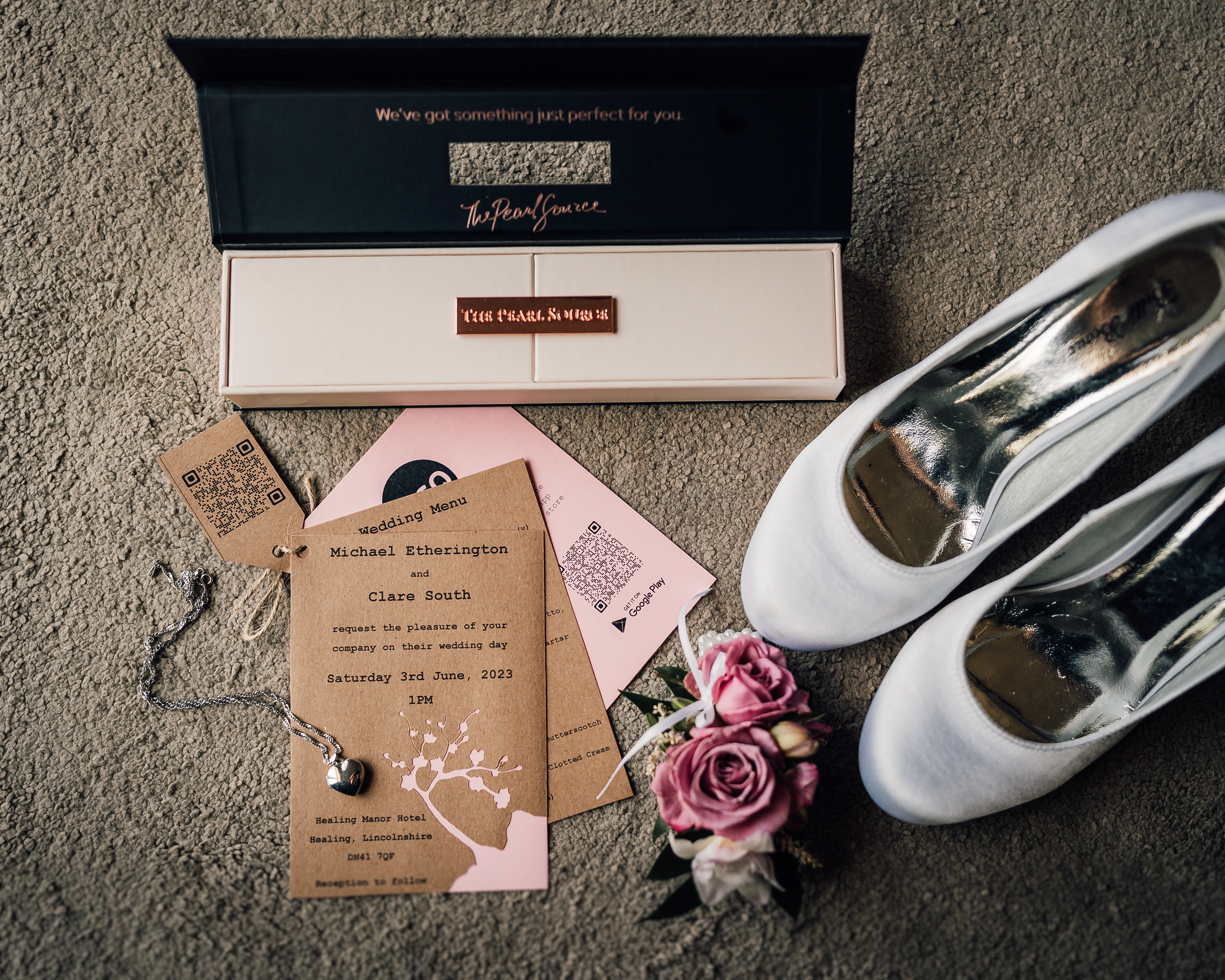 Clare and Mike June Wedding at Healing Manor Hotel
