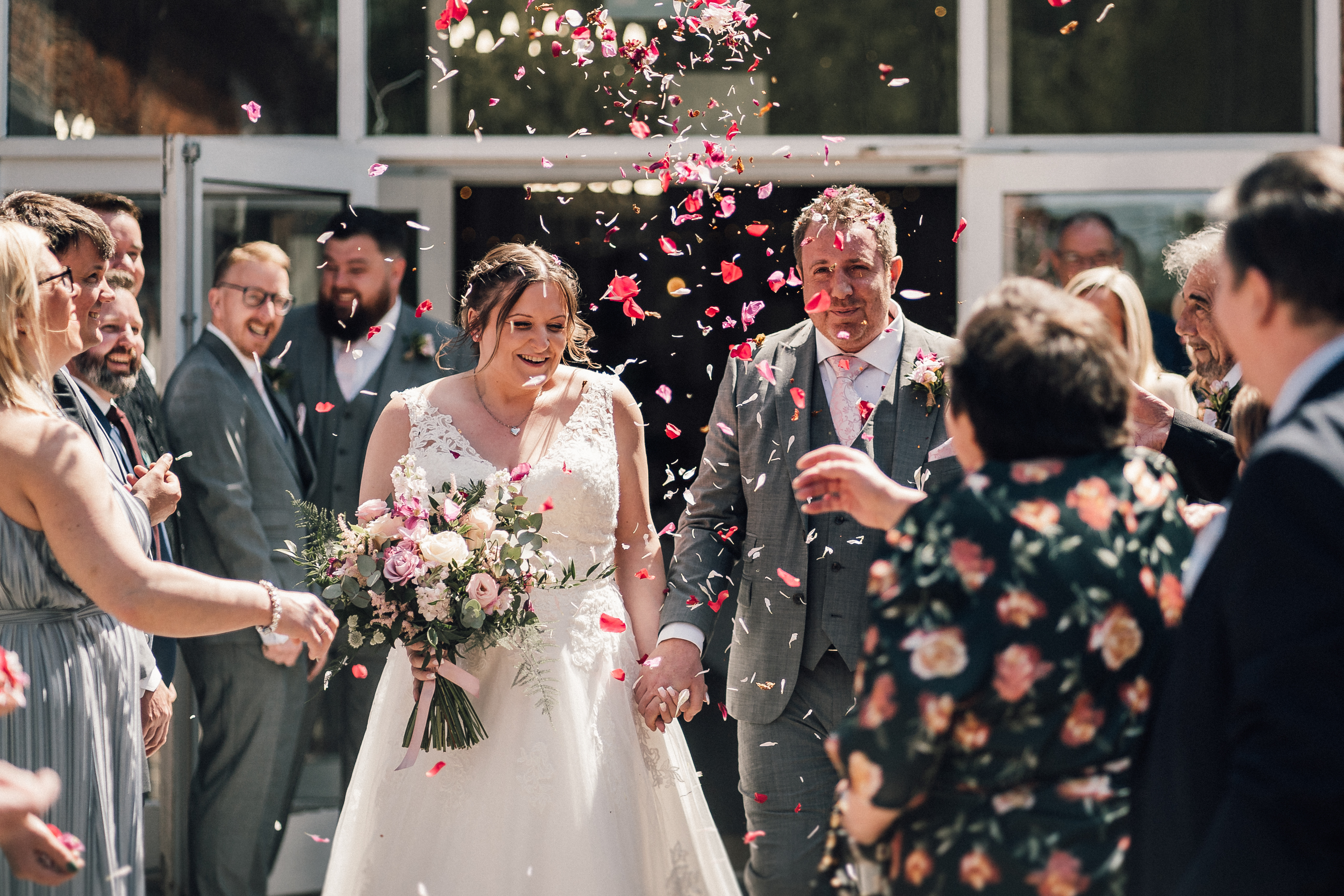 Clare and Mike June Wedding at Healing Manor Hotel