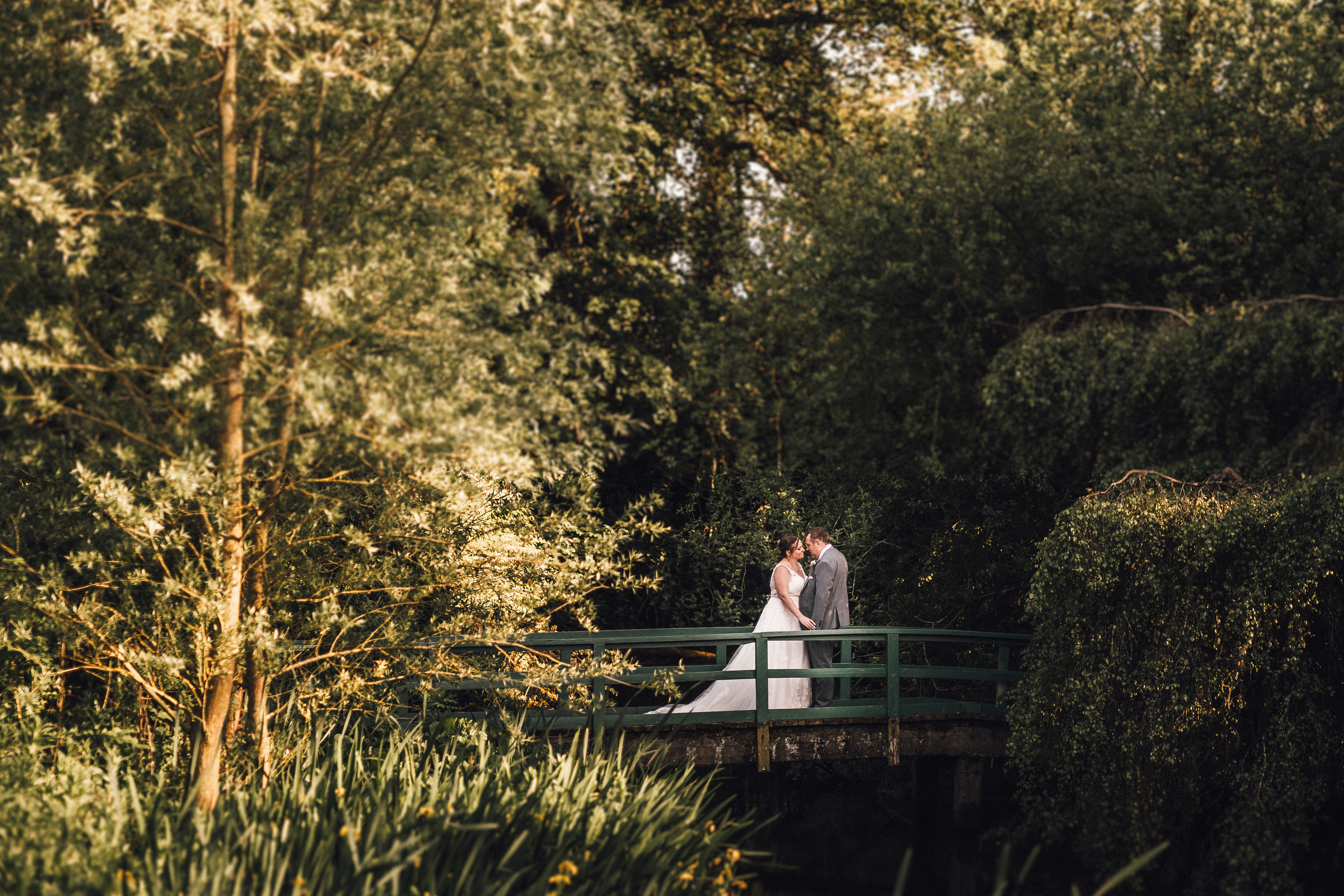 Clare and Mike June Wedding at Healing Manor Hotel