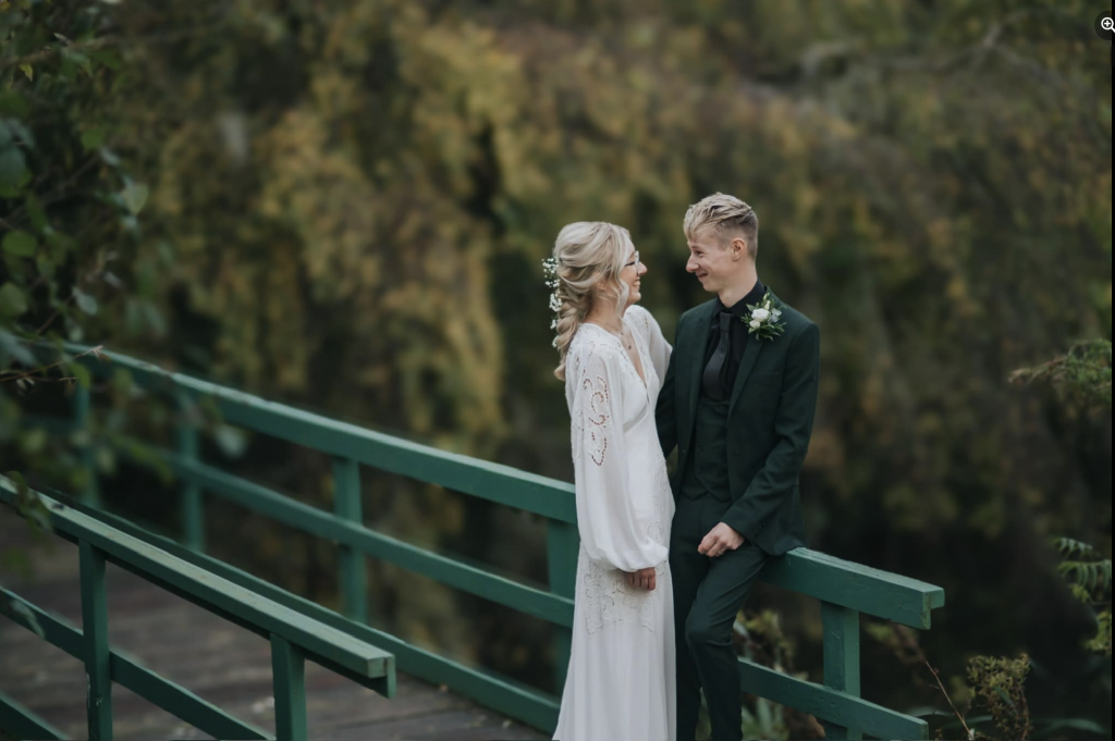 Megan and Ashley Healing Manor Hotel Wedding