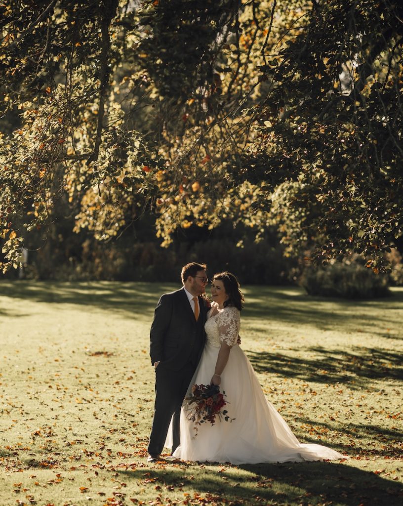 Amber and Joe Healing Manor Autumn Wedding