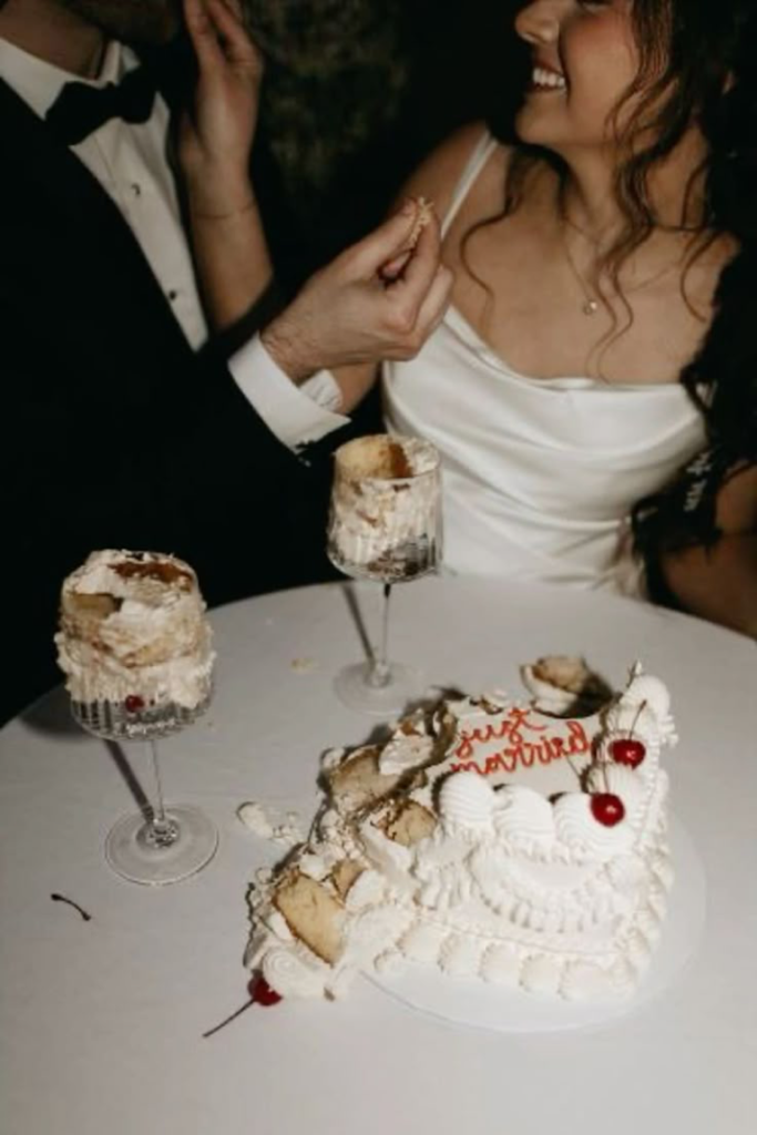 Wedding Cake Cutting Inspiration Healing Manor