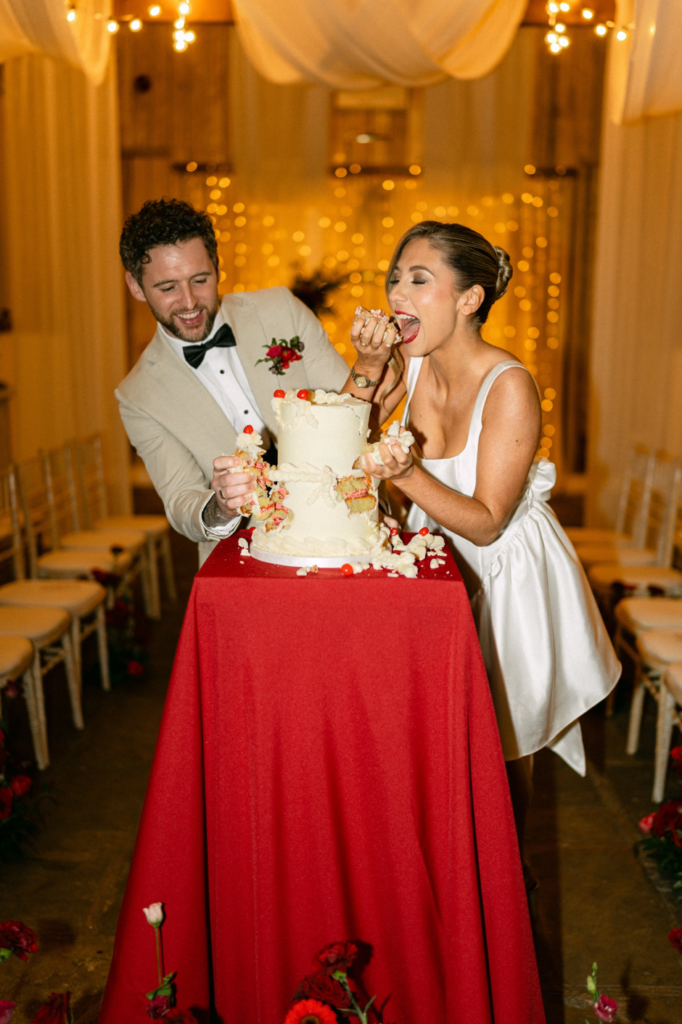 Wedding Cake Cutting Inspiration Healing Manor