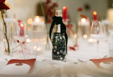 Personalised wedding gifts styled shoot