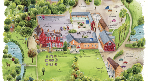 Healing Manor Hotel Accessible Rooms Map