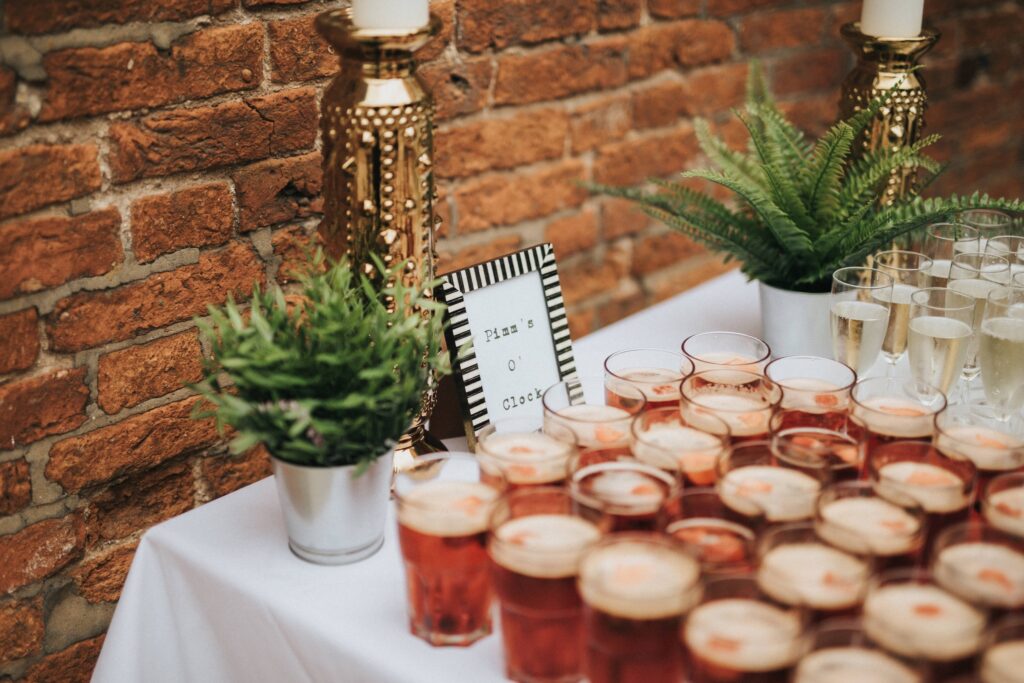 Wedding Drinks