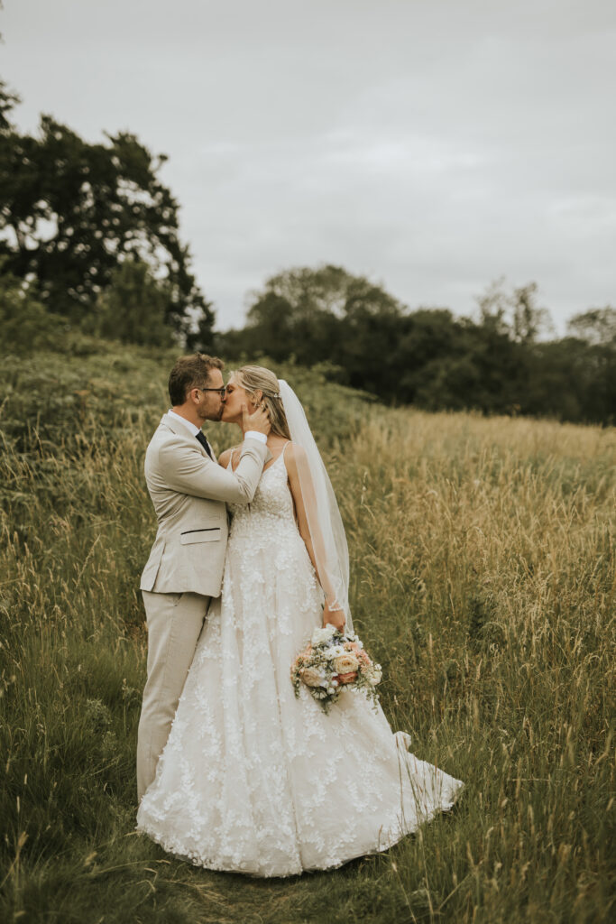 Caitlin & Brad Summer Wedding at Healing Manor