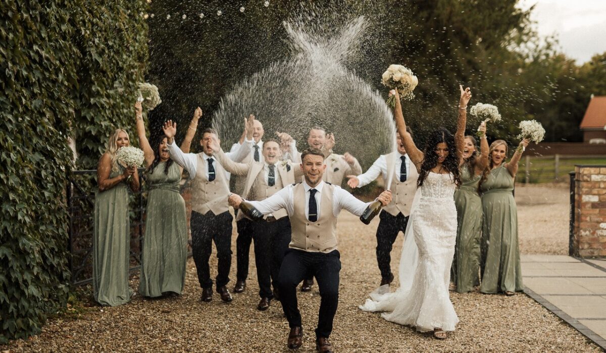 Benk & Ash Healing Manor Wedding