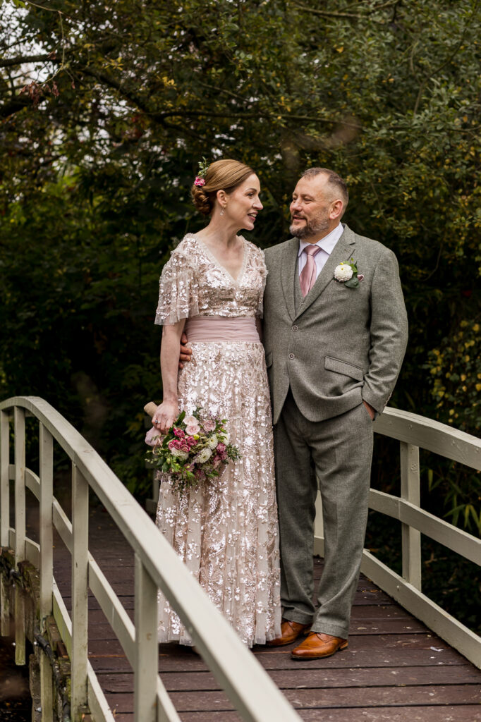 Ruth and Jan Autumn Wedding Healing Manor