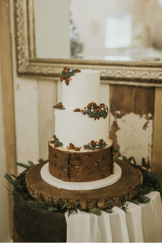Jessica Joseph December Wedding Healing Manor