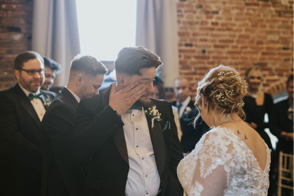 Jessica Joseph December Wedding Healing Manor