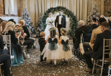 Jessica Joseph December Wedding Healing Manor