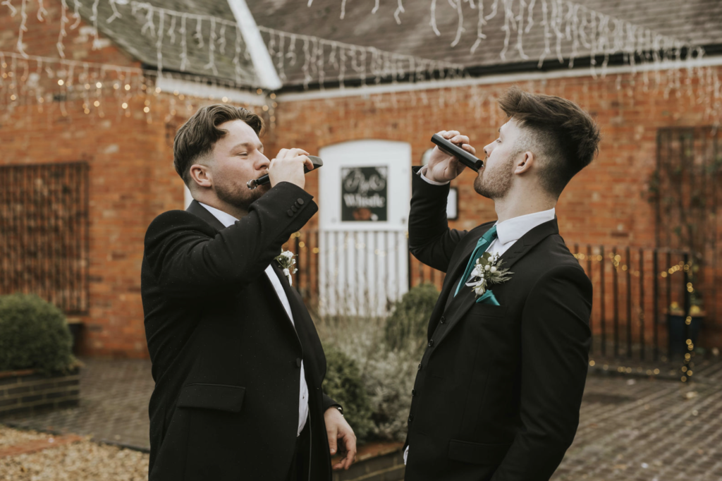 Jessica Joseph December Wedding Healing Manor