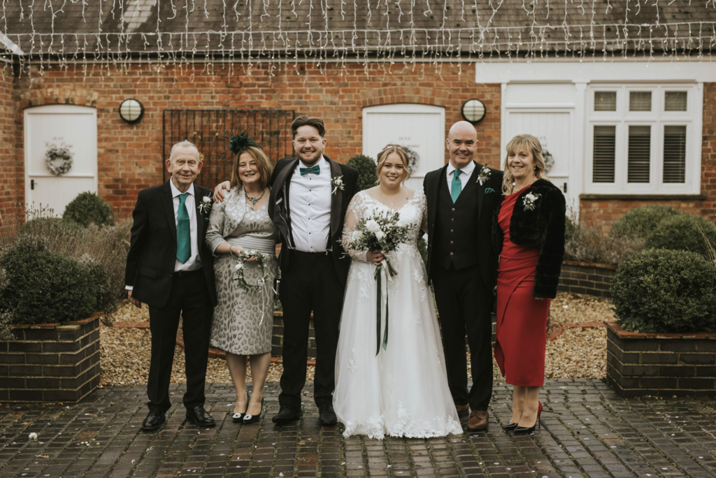 Jessica Joseph December Wedding Healing Manor