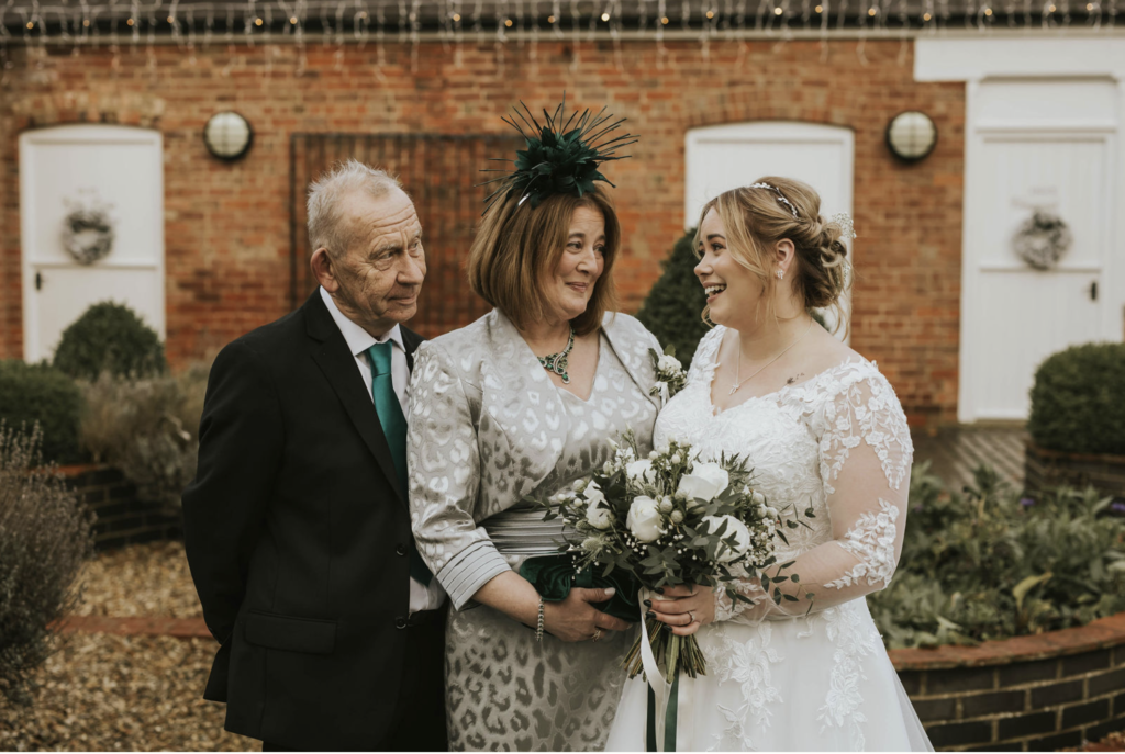 Jessica Joseph December Wedding Healing Manor