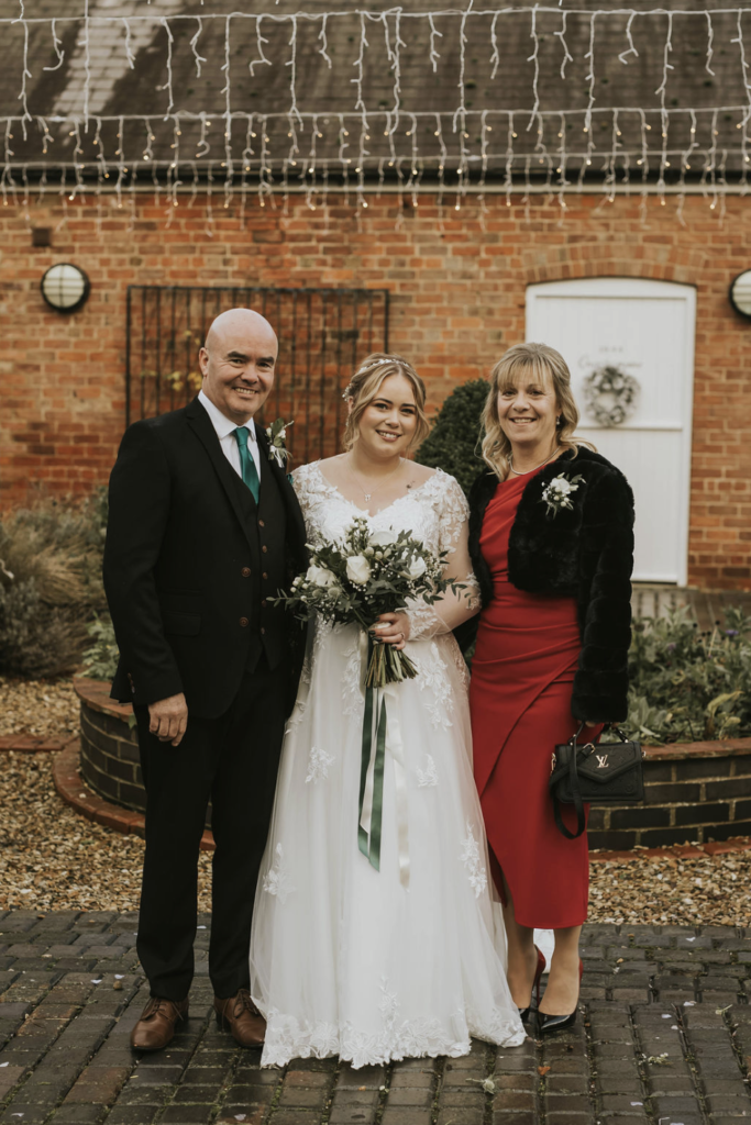 Jessica Joseph December Wedding Healing Manor