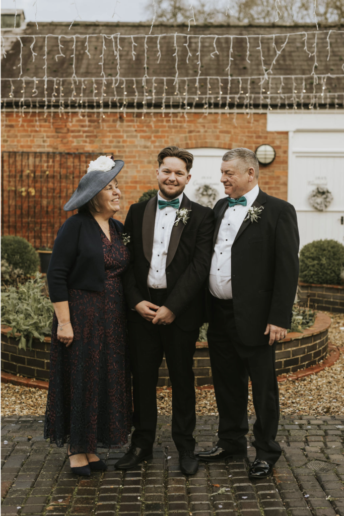 Jessica Joseph December Wedding Healing Manor