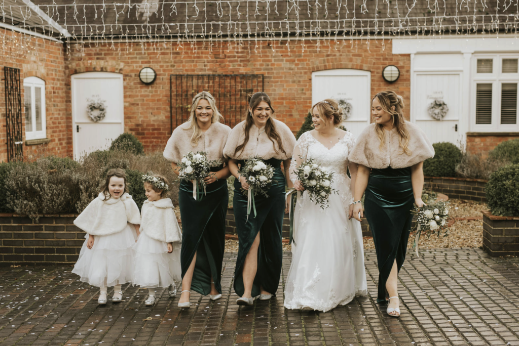 Jessica Joseph December Wedding Healing Manor
