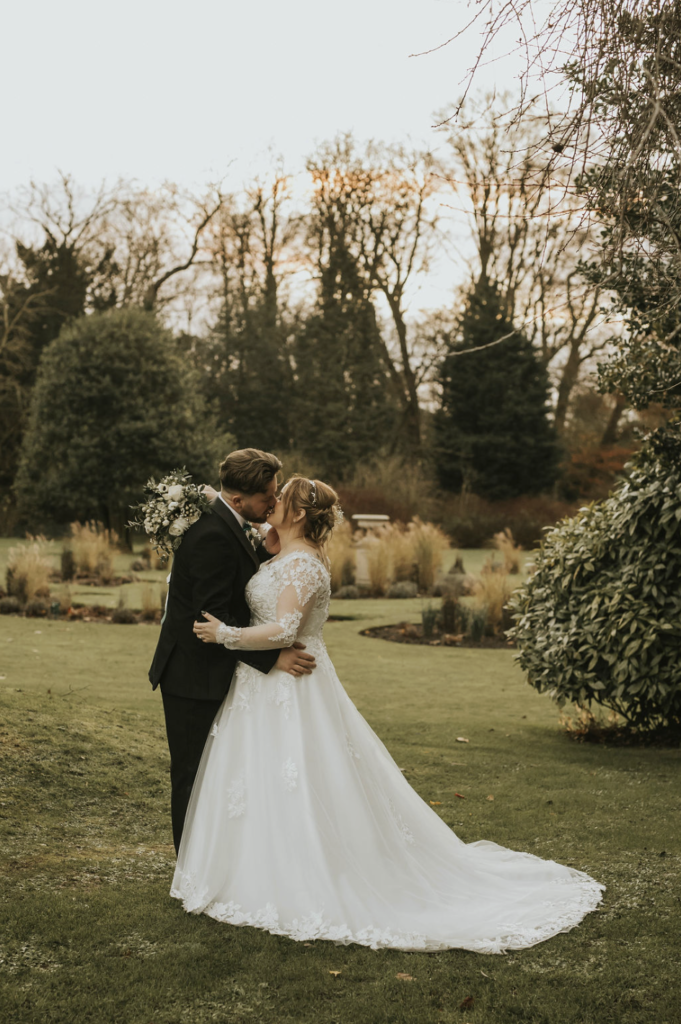 Jessica Joseph December Wedding Healing Manor