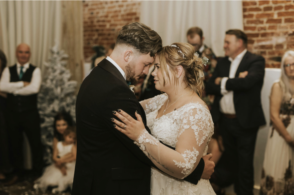 Jessica Joseph December Wedding Healing Manor