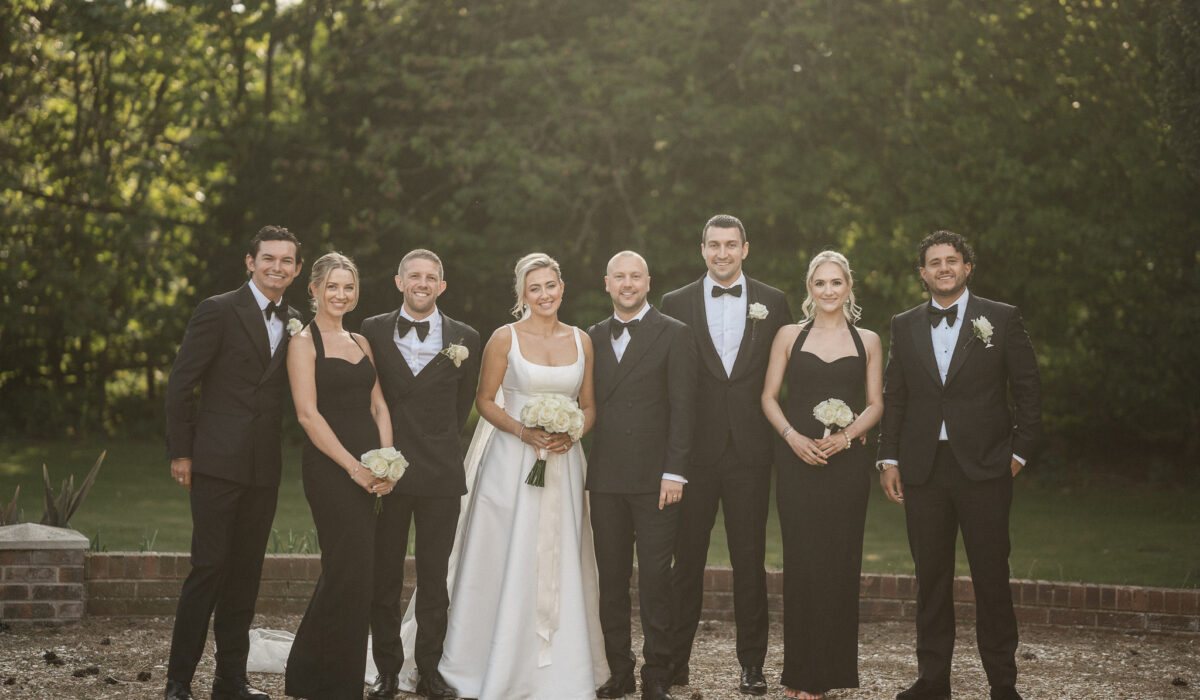 fran and ben healing manor black tie wedding