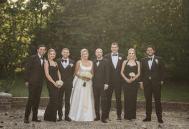 fran and ben healing manor black tie wedding