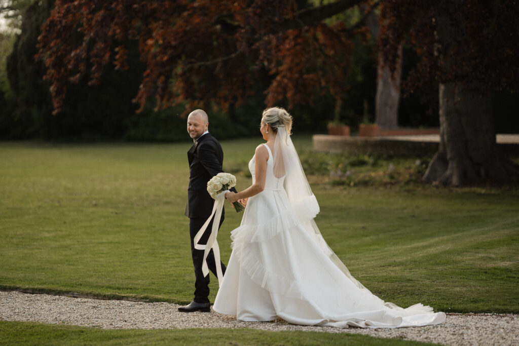 fran and ben healing manor black tie wedding