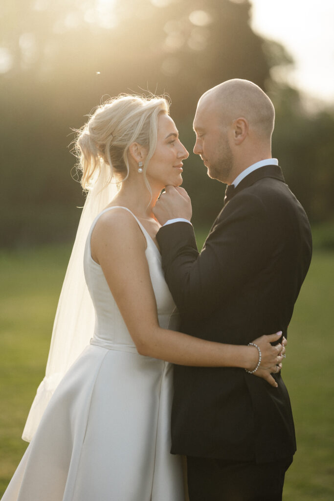 fran and ben healing manor black tie wedding