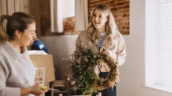 AUTUMN WREATH Making at Healing Manor